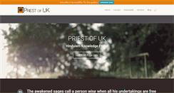 Desktop Screenshot of priestofuk.com