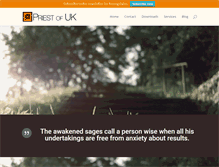 Tablet Screenshot of priestofuk.com